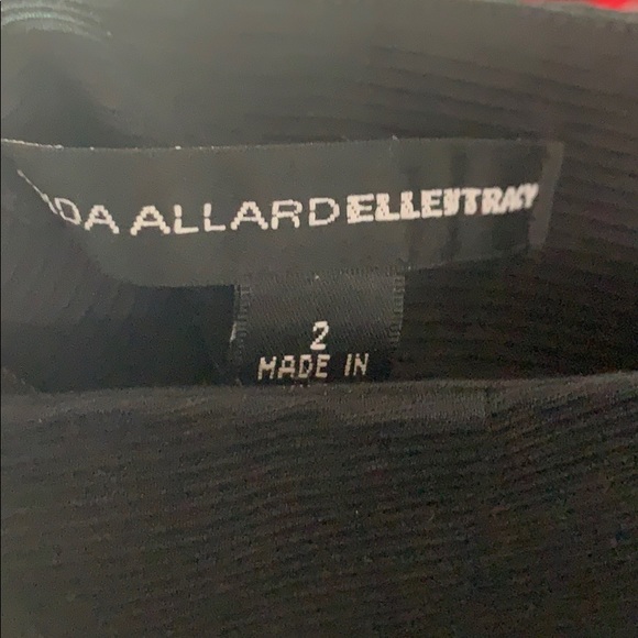 LINDA ALLARD ELLEN TRACY CASUAL BLACK SUIT - Picture 15 of 15